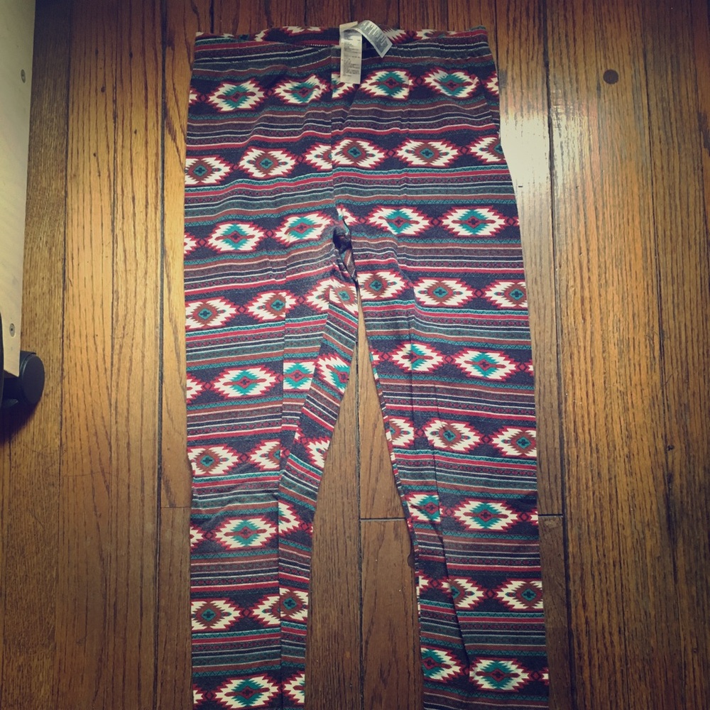 Dress up an outfit with these fun tribal leggings